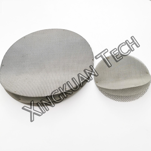 Multilayers Stainless Steel Wire Mesh welding Filter Disc 